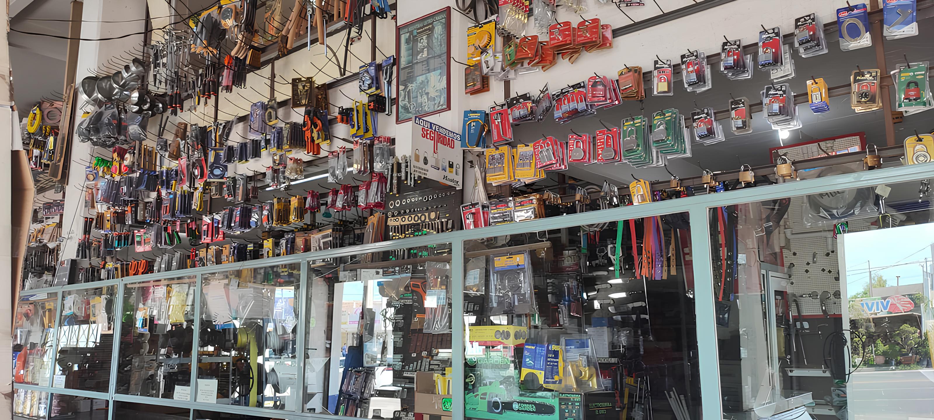 Interior de Ferretería H200